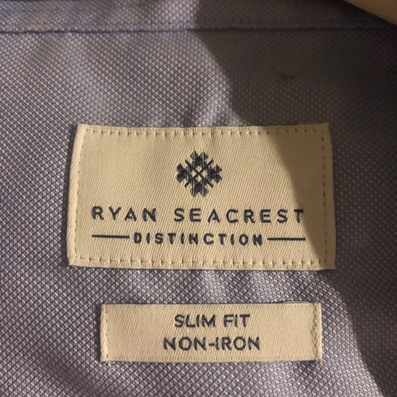 Men’s Ryan Seacrest dress shirt Neck 18 - Picture 2 of 4